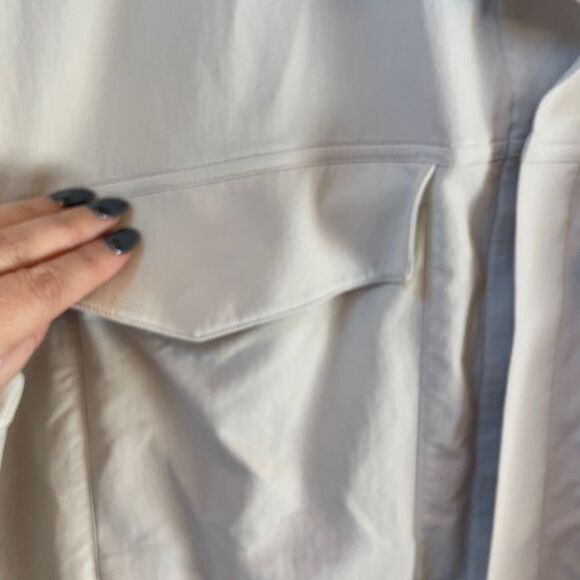 Lululemon Men's Twill Utility Jacket Beige Size 2XL - Picture 5 of 14